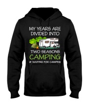 My Years Are Divided Into Two Seasons Hooded Sweatshirt tile