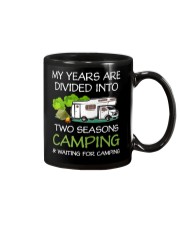 My Years Are Divided Into Two Seasons Mug tile