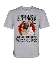 You Just Flipped My Witch Switch V-Neck T-Shirt tile