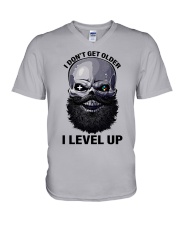 I Don't Get Older - I Level Up V-Neck T-Shirt tile