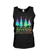 Take A Sad Song And Make It Better Unisex Tank tile