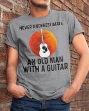 An Old Man With A Guitar Classic T-Shirt apparel-classic-tshirt-lifestyle-26