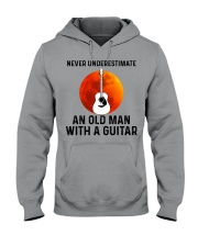 An Old Man With A Guitar Hooded Sweatshirt tile