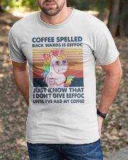 Coffee Spelled Classic T-Shirt apparel-classic-tshirt-lifestyle-front-52