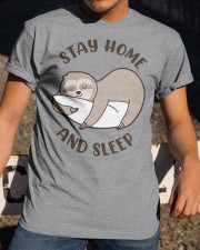 Stay Home And Sleep Classic T-Shirt apparel-classic-tshirt-lifestyle-28