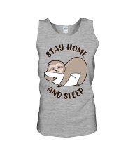 Stay Home And Sleep Unisex Tank tile