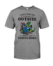 I Could Spend Days With No Outside Premium Fit Mens Tee tile