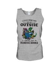 I Could Spend Days With No Outside Unisex Tank tile