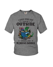 I Could Spend Days With No Outside Youth T-Shirt tile
