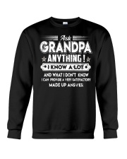 Ask Grandpa Everything Crewneck Sweatshirt tile