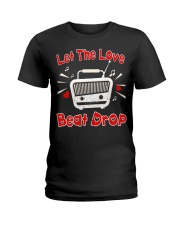 Let The Love Beat Drop Ladies T-Shirt front