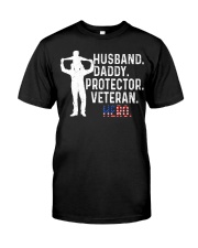 Veteran Hero Husband Daddy Classic T-Shirt tile
