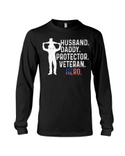 Veteran Hero Husband Daddy Long Sleeve Tee tile