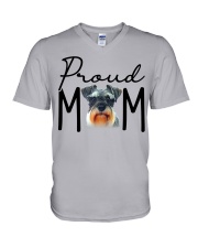 Proud Mom V-Neck T-Shirt tile