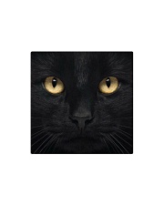 Big Face Black Cat Square Magnet thumbnail