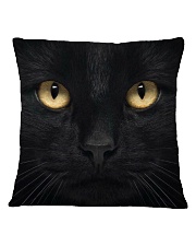 Big Face Black Cat Square Pillowcase thumbnail