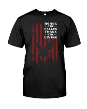 Honor The Fallen Thank The Living Classic T-Shirt tile