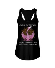 Give Me The Strength Ladies Flowy Tank tile