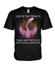 Give Me The Strength V-Neck T-Shirt tile