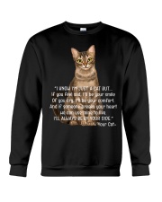 Cat By Your Side Crewneck Sweatshirt tile