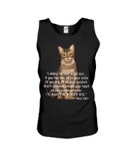 Cat By Your Side Unisex Tank tile