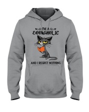 I'm A Bookaholic - And I Regret Nothing Hooded Sweatshirt tile