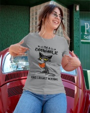 I'm A Bookaholic - And I Regret Nothing Ladies T-Shirt apparel-ladies-t-shirt-lifestyle-01