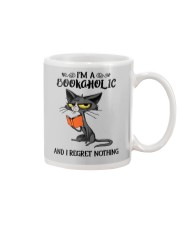 I'm A Bookaholic - And I Regret Nothing Mug tile