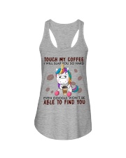 Touch My Coffee Ladies Flowy Tank tile