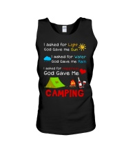 God Gave Me Camping Unisex Tank tile