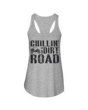 Chillin' On A Dirt Road Ladies Flowy Tank tile