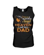 Guardian Angel Dad Unisex Tank tile