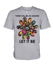 There Will Be An Answer - Let It Be V-Neck T-Shirt tile