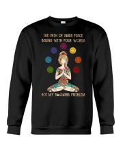 Not My Problem Crewneck Sweatshirt tile