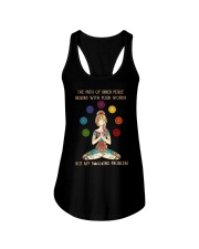 Not My Problem Ladies Flowy Tank tile