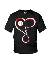 Baseball Love Youth T-Shirt tile