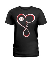 Baseball Love Ladies T-Shirt front