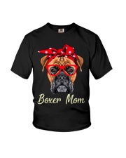 Boxer Mom Cute Youth T-Shirt tile