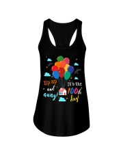 Its The 100th Day Ladies Flowy Tank tile