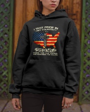 I Stand For The Flag Hooded Sweatshirt apparel-hooded-sweatshirt-lifestyle-front-03