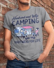 Husband And Wife - Camping Partners For Life Classic T-Shirt apparel-classic-tshirt-lifestyle-26