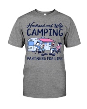 Husband And Wife - Camping Partners For Life Premium Fit Mens Tee tile