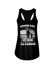 Proud Son Of Vietnam Veteran Ladies Flowy Tank tile