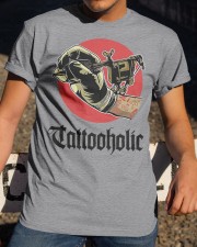 Tattooholic Classic T-Shirt apparel-classic-tshirt-lifestyle-28