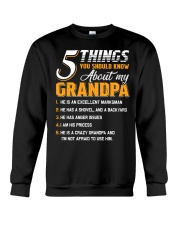 5 Things About My Grandpa Crewneck Sweatshirt tile