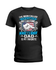Dad Is My Favorite Ladies T-Shirt front