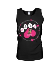 Love Save Rescue Puppie Unisex Tank tile