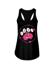 Love Save Rescue Puppie Ladies Flowy Tank tile