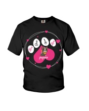 Love Save Rescue Puppie Youth T-Shirt tile