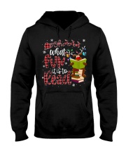 Oh What Fun - It Is To Read Hooded Sweatshirt tile
